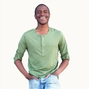 Green shirt
