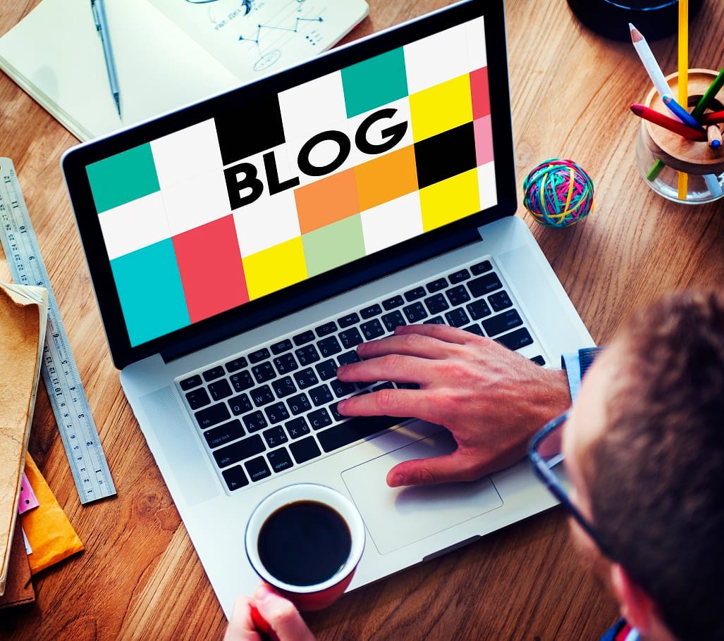 Blog Blogging Homepage Social Media Network Concep Q6RVKG3