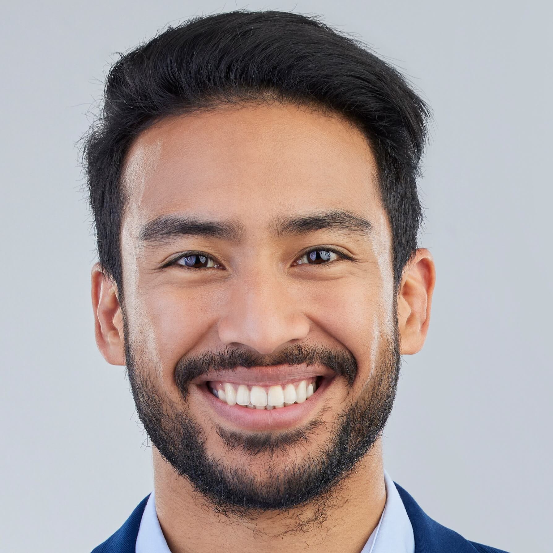 Business Man Smile And Fashion Portrait In Studio 2023 11 27 05 35 17 Utc Cropped